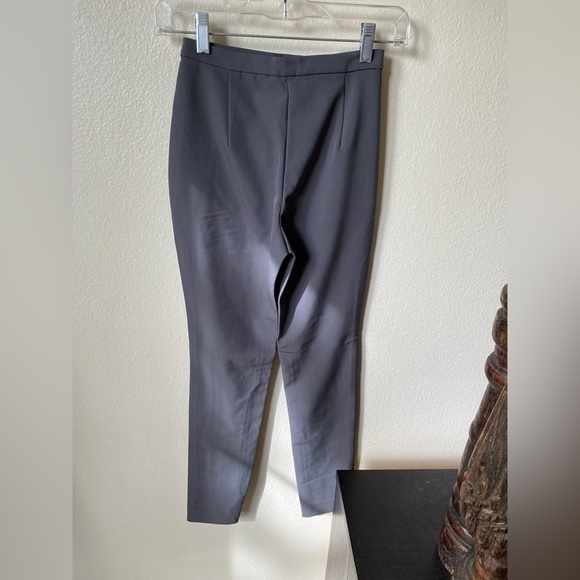 Aritzia Wilfred Women’s Laure Dress Pants Charcoal Size 00 Skinny Dress Pants - Picture 3 of 9